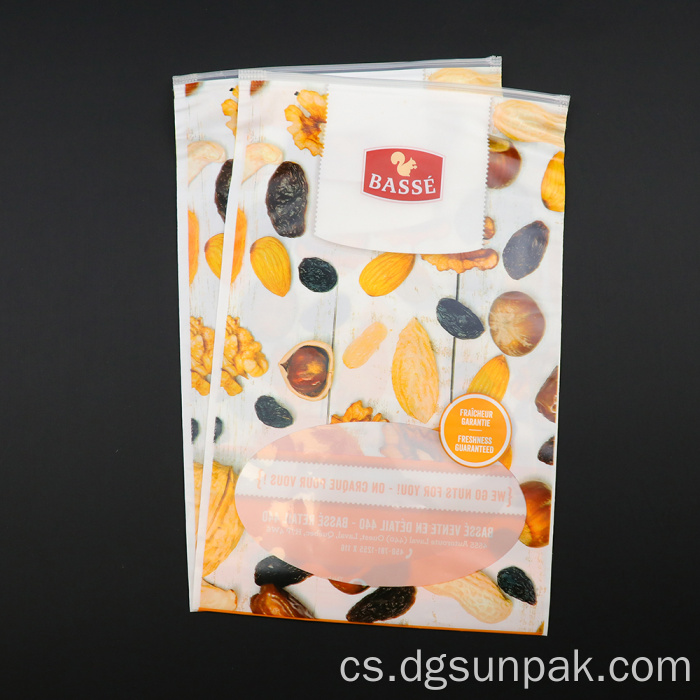 Vlastní ekologická opakovaně použitelná taška na zip